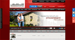 Desktop Screenshot of pannoningatlan.com